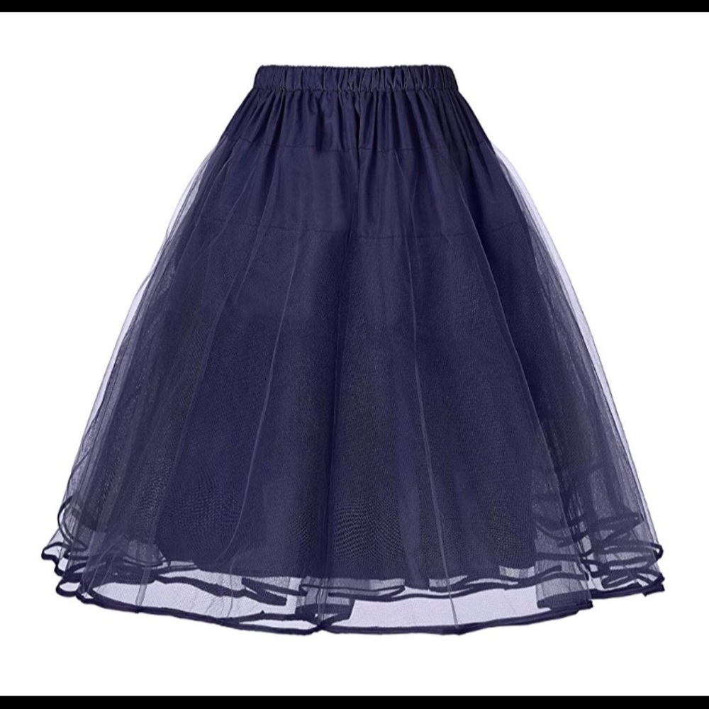 Women Petticoat Vintage Tutu Underskirts